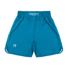 Solid Stretch Shorts - Aqua - REEN Jiu Jitsu