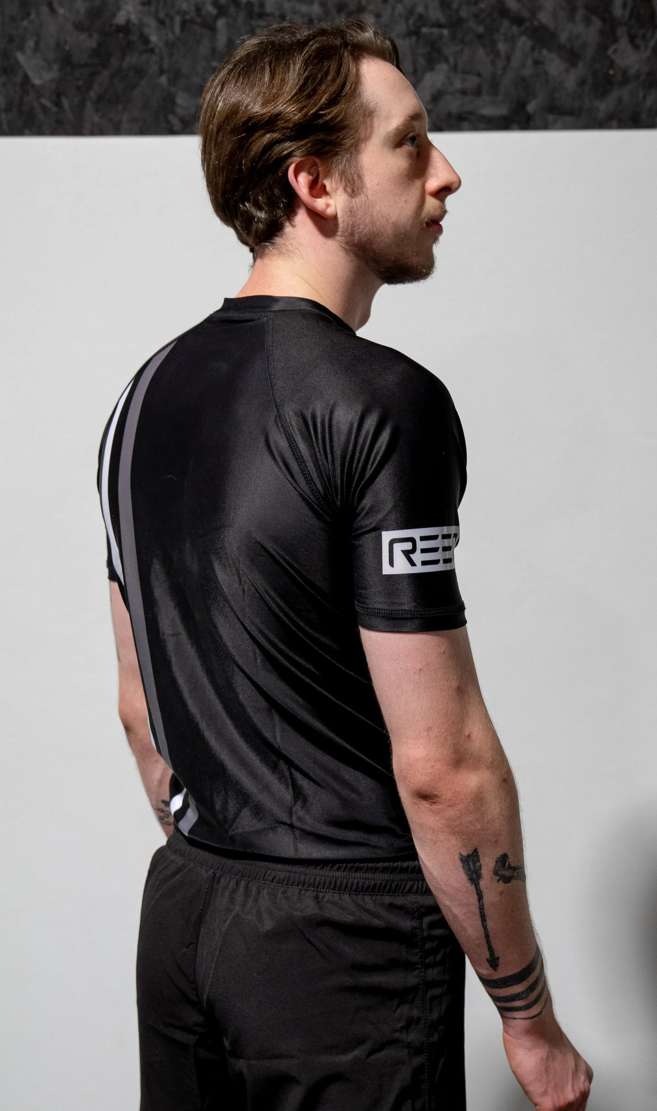 Race Rashguard Grey/White - REEN Jiu Jitsu