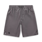 Solid Stretch Shorts Grey - REEN Jiu Jitsu